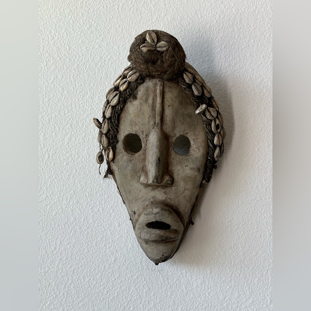African tribal mask - Ivory Coast - Guebia Racing Mask (Yacouba/Dan people)